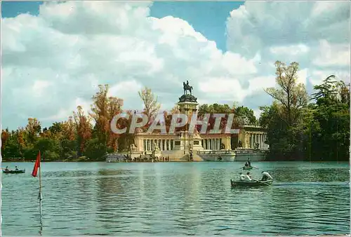 Cartes postales moderne Madrid Parc du Retiro Bassin