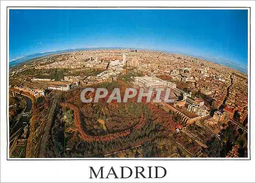 Cartes postales moderne Madrid Vue Generale