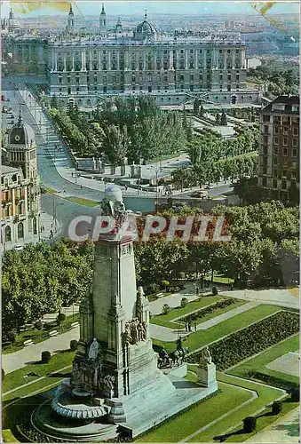 Moderne Karte Madrid Place de l'Espagne