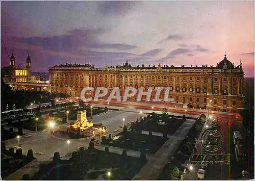 Cartes postales moderne Madrid Square and Royal Palace