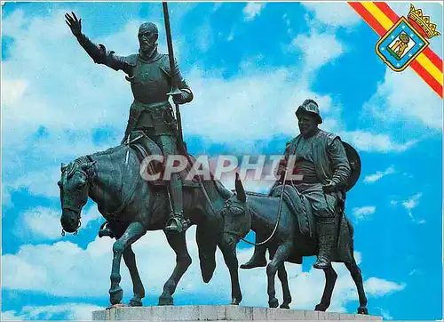 Cartes postales moderne Madrid Cervantes Monument