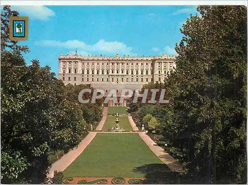 Cartes postales moderne Madrid Campo del Moro Palais Royal
