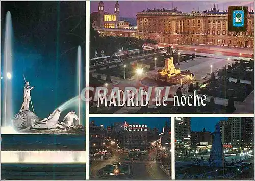 Cartes postales moderne Madrid Divers Aspects