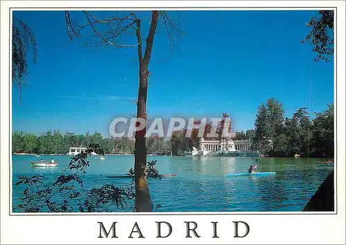 Cartes postales moderne Madrid Estanque del Retiro