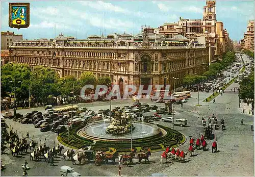 Cartes postales moderne Madrid Cibles et Rue Alcala