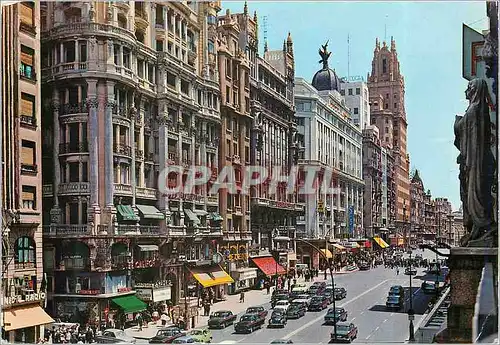 Moderne Karte Madrid Avenue Jose Antonio