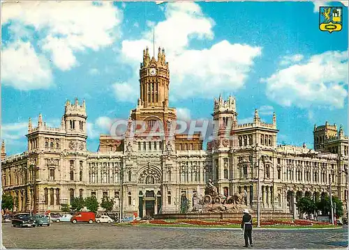 Moderne Karte Madrid Palais de Commnications