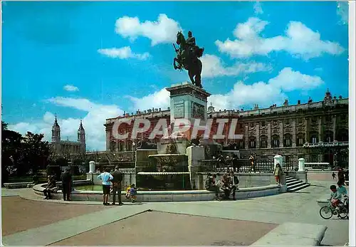 Cartes postales moderne Madrid Palais Royal