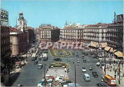 Moderne Karte Madrid Porte du Soleil