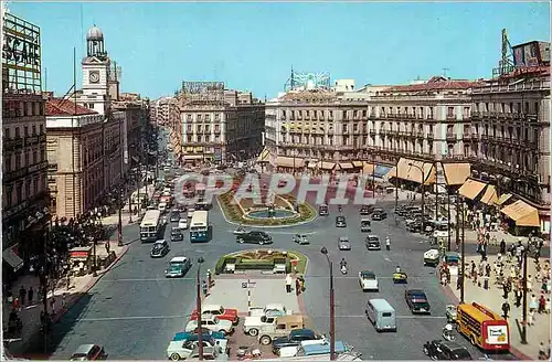 Moderne Karte Madrid Porte du Soleil