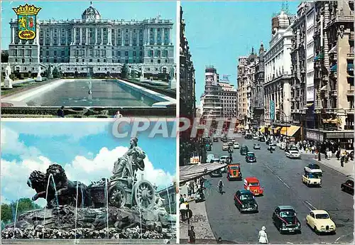 Cartes postales moderne Madrid Aspects Urbains