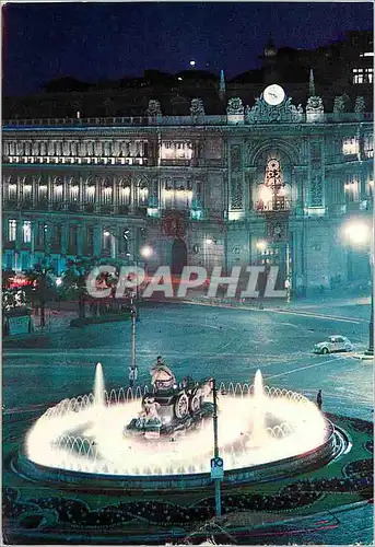Cartes postales moderne Madrid Place de Cibeles