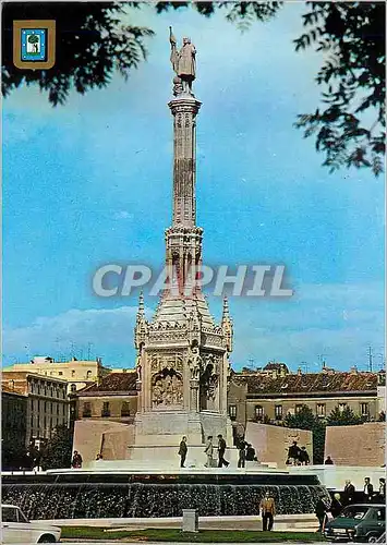 Cartes postales moderne Madrid Monument a Colon