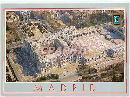 Cartes postales moderne Madrid Palais Royale