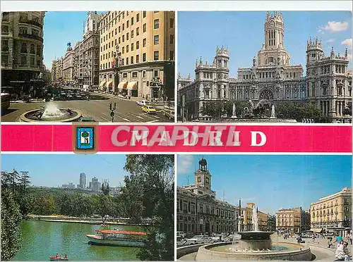 Cartes postales moderne Madrid Divers Aspects