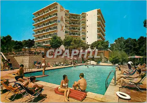 Moderne Karte Mallorca Hotel Pax Playa Magaluf