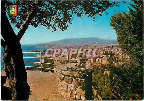 Cartes postales moderne Malaga Observatory of Gibralfaro