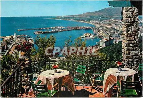 Cartes postales moderne Malaga Vue Partielle des Gibralfaro