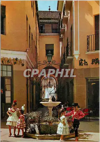 Cartes postales moderne Malaga Chinitas Passage Enfants Folklore