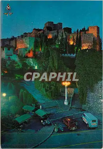 Cartes postales moderne Malaga la Alcazaba