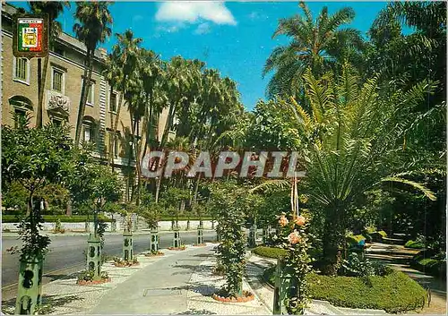 Cartes postales moderne Malaga Jardins du Parc