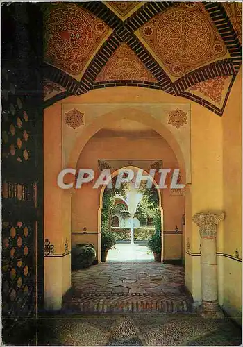 Cartes postales moderne Malaga Alcazaba Detail