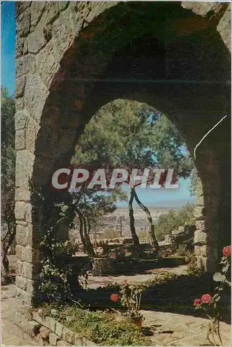 Cartes postales moderne Malaga Vue Partielle d'un des Beaux Coins de Gibralfaro