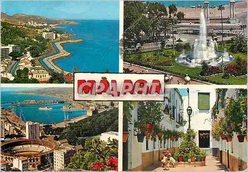 Cartes postales moderne Malaga Corrida Arenes