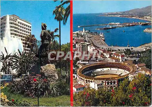 Moderne Karte Malaga (Costa Del Sol) Arenes Corrida