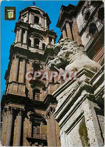 Cartes postales moderne Malaga (Costa del Sol) Tour de la Cathedrale Arenes Corrida