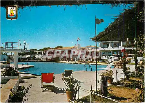 Moderne Karte Marbella (Costa del Sol) Piscine et Salle a Manger