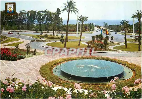 Moderne Karte Marbella (Costa del Sol) Nueva Andalucia