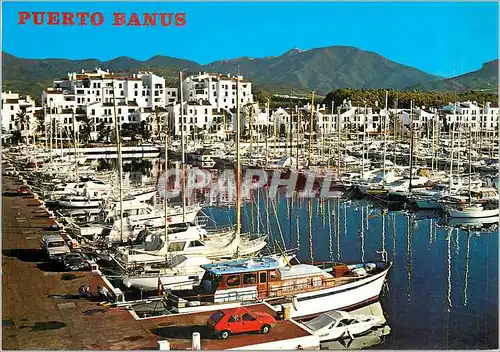 Moderne Karte Marbella Puerto Banus Bateaux