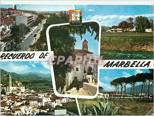 Cartes postales moderne Marbella (Costa del Sol) Paseo Parque de la Alameda Campo de Golf Hotel Guadalmina
