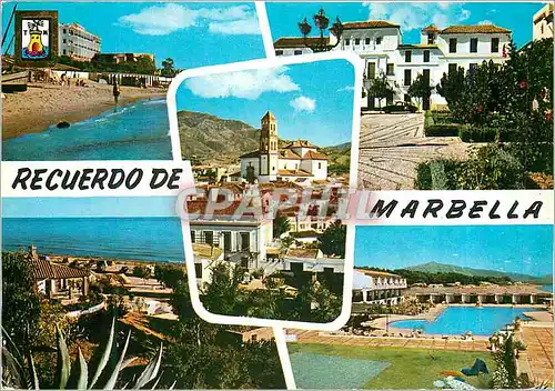 Cartes postales moderne Marbella Vista General