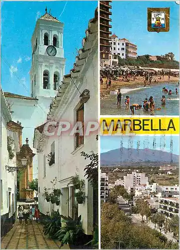 Moderne Karte Marbella (Costa del Sol) Iglesia Playa