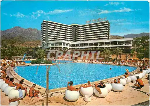 Moderne Karte Marbella (Costa del Sol) Hotel Miguel Club Mediterranee