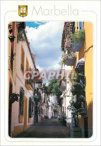 Cartes postales moderne Marbella Costa Del Sol Rue Typique