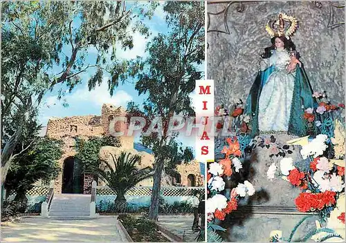Cartes postales moderne Mijas Ermitage Vierge de la Pena