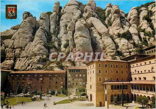 Cartes postales moderne Montserrat Vue Partielle du Sanctuaire