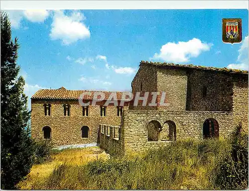 Moderne Karte Montserrat Santa cecilia Chapelle Romanique