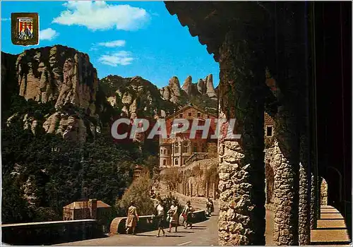 Cartes postales moderne Montserrat Abside de la Basilique