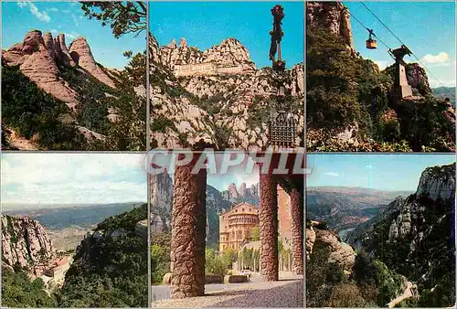 Cartes postales moderne Montserrat