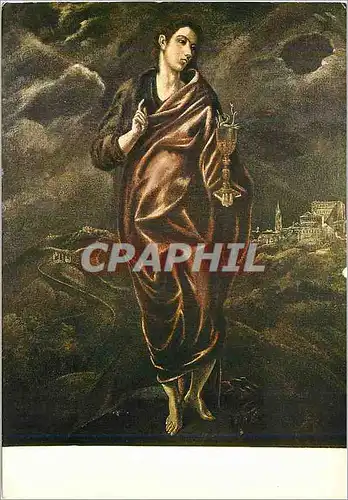 Cartes postales moderne Pinacoteca de Montserrat S Juan Evangelista El Greco (1545 1614)