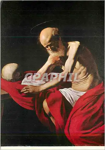 Cartes postales moderne Pinacoteca de Montserrat San Jeronimo Michelangelo Merisi da Caravaggio (1560 1609)