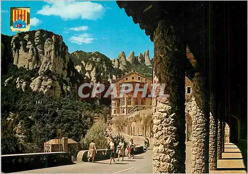 Cartes postales moderne Montserrat Abside du Basilique