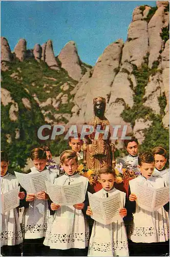 Cartes postales moderne Montserrat Montserrat Les Petits Chanteurs