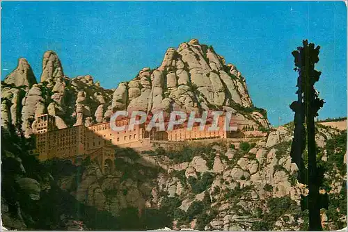 Moderne Karte Montserrat Le Sanctuaire