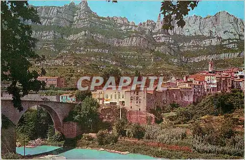 Cartes postales moderne Montserrat Montserrat vu depuis Monistrol