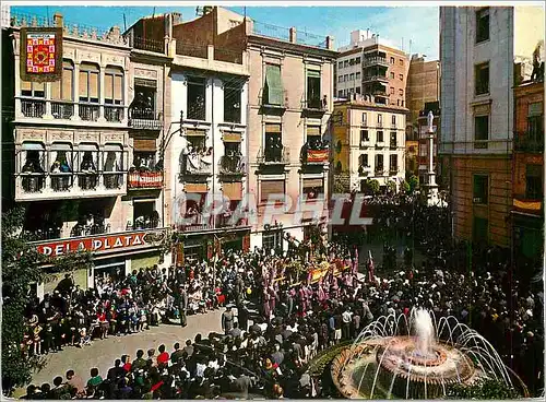 Cartes postales moderne Murcia Place de les Fleurs